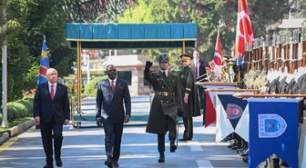 Milli Savunma Bakanı Güler, Kongolu mevkidaşı Muadiamvita ile görüştü
