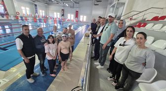 Muğla'da 'özel sporcuların' hedefi yüzmede Türkiye şampiyonluğu