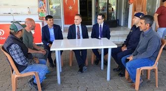 Muğla Valisi Akbıyık, Ula'da vatandaşlarla buluştu