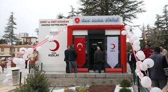 Niğde'de hayırsever desteğiyle Türk Kızılay Kan Alma Birimi hizmete açıldı