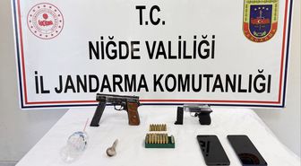 Niğde'de ruhsatsız silah operasyonunda 1 zanlı yakalandı
