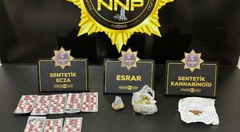 Niğde'de uyuşturucu operasyonlarında yakalanan 4 zanlı tutuklandı