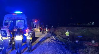 Çorum'da otomobil takla attı, sürücü kayıplara karıştı