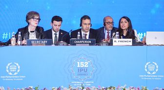 PAB 152. Genel Kurulu'nda BM İşleri Daimi Komisyonu oturumu yapıldı