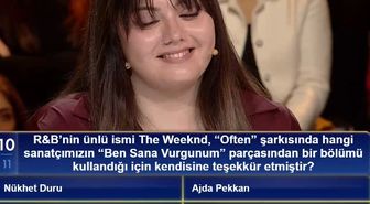 R&B'nin ünlü ismi The Weeknd, “Often” şarkısında hangi sanatçımızın 'Ben Sana Vurgunum” parçasından bir bölümü kullandığı için kendisine teşekkür ..
