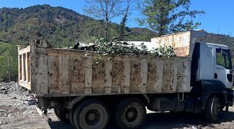 Rize'de açık alana çöp döken Fındıklı Belediyesine 2,3 milyon lira ceza uygulandı