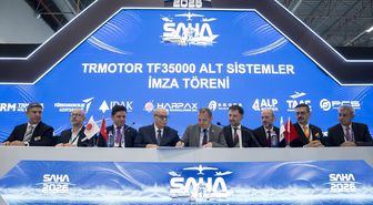 SAHA 2026'da 'TRMOTOR TF35000 Alt Sistemler İmza Töreni' düzenlendi