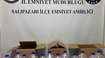 Samsun'da 60 litre etil alkol ele geçirildi