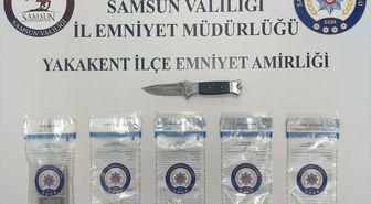 Samsun'da uyuşturucu operasyonunda 2 zanlı yakalandı