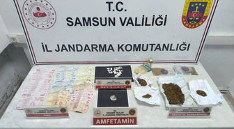 Samsun'da uyuşturucu operasyonunda 4 zanlı yakalandı