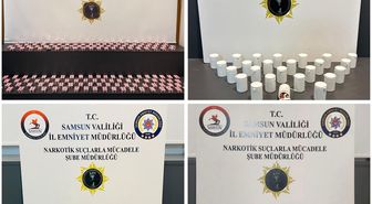 Samsun'da uyuşturucu operasyonunda 5 şüpheli yakalandı