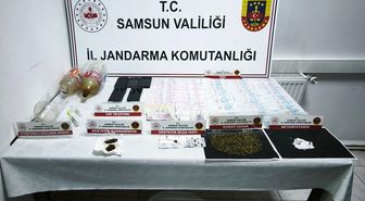 Samsun'da uyuşturucu operasyonunda 5 zanlı yakalandı