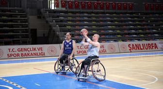 Şanlıurfa'da engelli basketbolunda derbi heyecanı yaşanacak