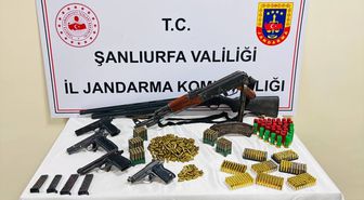 Şanlıurfa'da evinde uzun namlulu silah ve mühimmat ele geçirilen şüpheli yakalandı