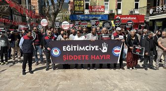 Şanlıurfa'daki okul saldırısı Sakarya ve çevre illerde protesto edildi