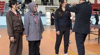 Sason'da masa tenisi turnuvası yapıldı