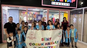 Siirt'te Çocuk Hakları Komitesi üyeleri, Deneyap Teknoloji Atölyesi'ni ziyaret etti
