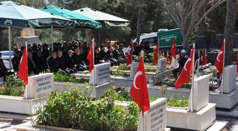 Silifke'de Polis Haftası dolayısıyla şehitlik ziyaret edildi