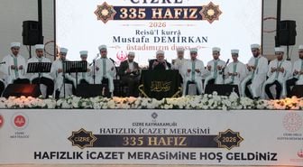 Şırnak'ta hafızlığını tamamlayan 335 öğrenci icazet aldı