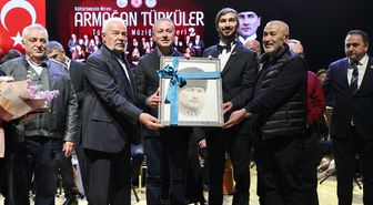 Sivas'ta THM korosu konser verdi