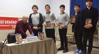 Sivas'ta yazar ve öğrenci buluşması gerçekleştirildi