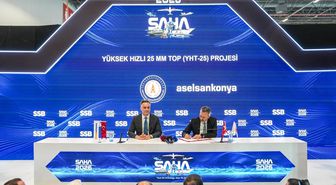 SSB ile ASELSAN Konya arasında yüksek hızlı top sözleşmesi imzalandı
