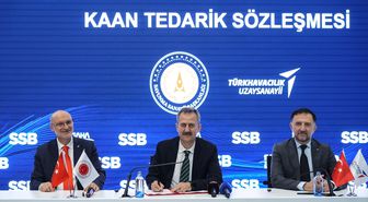 SSB ile TUSAŞ arasında Milli Muharip Uçak KAAN için tedarik sözleşmesi imzalandı