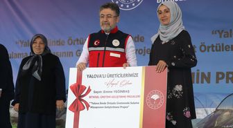 Tarım ve Orman Bakanı Yumaklı, Bitkisel Üretimi Geliştirme Projeleri Temin Töreni'nde konuştu Açıklaması