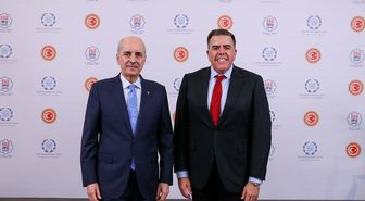 TBMM Başkanı Kurtulmuş, Avustralya Temsilciler Meclisi Başkanı Dick ile görüştü