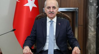TBMM Başkanı Kurtulmuş, Cezayir Ulusal Halk Meclisi Başkanı Boughali ile görüştü