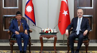 TBMM Başkanı Kurtulmuş, Nepal Ulusal Meclis Başkanı Dahal ile görüştü