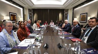 TBMM Başkanı Kurtulmuş, PAB Yönlendirme Komitesi toplantısına katıldı