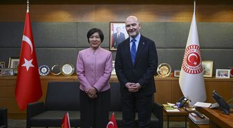 TBMM İçişleri Komisyonu Başkanı Soylu, Vietnam'ın Ankara Büyükelçisi Dang ile görüştü