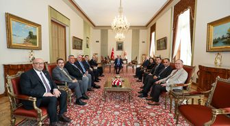 TBMM Zirai Don Olayını Araştırma Komisyonu, raporunu TBMM Başkanı Kurtulmuş'a sundu