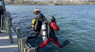 Tekirdağ'da deniz dibi temizliği yapıldı