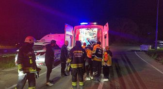 Tekirdağ'da devrilen otomobildeki 1 kişi öldü, 3 kişi yaralandı