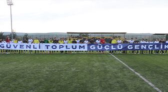Tekirdağ'da Polis Haftası kapsamında dostluk maçı düzenlendi