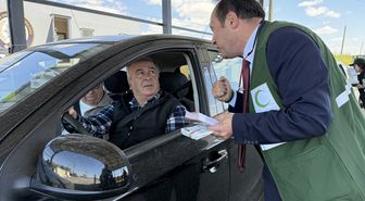 Tekirdağ'da sürücülere 'ekran bağımlılığı' uyarısı
