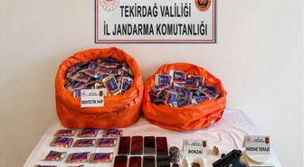Tekirdağ merkezli uyuşturucu operasyonunda yakalanan 8 zanlı tutuklandı