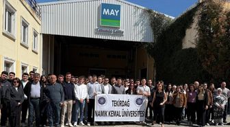 Tekirdağ NKÜ öğrencileri tohum firmasını ziyaret etti