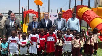 TİKA'nın Sudan'da kurduğu çocuk parkı açıldı