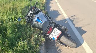 Tokat'ta devrilen motosikletin sürücüsü öldü