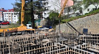 Trabzon'da inşa edilecek caminin temeli törenle atıldı
