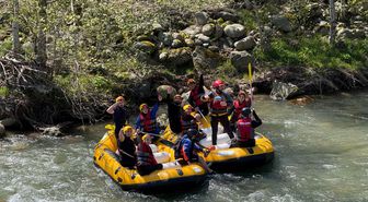 Trabzon'da 'Nehir Rehberliği ve Rafting Eğitimi' düzenlendi