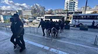 Trabzon merkezli uyuşturucu operasyonunda yakalanan 76 şüpheli tutuklandı