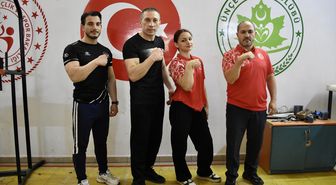 Bilek güreşi milli sporcuları, Avrupa şampiyonasına odaklandı