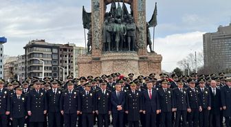 Türk Polis Teşkilatının kuruluşunun 181. yılı Taksim'de kutlandı