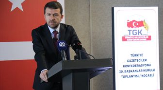Türkiye Gazeteciler Konfederasyonu 30. Başkanlar Kurulu Toplantısı Kocaeli'de yapıldı