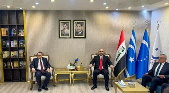 Türkiye'nin Bağdat Büyükelçisi İnan, Kerkük'teki Irak Türkmen Cephesi Başkanlığını ziyaret etti
