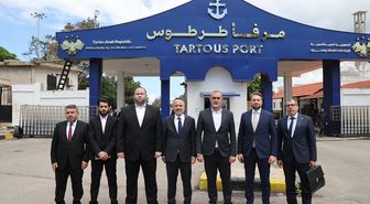 Türkiye'nin Şam Büyükelçisi Yılmaz, Tartus Limanı ve Banyas Rafinerisi'ni ziyaret etti